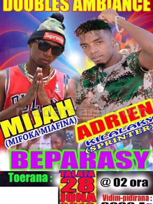 Mijah & Adrien - Concert à Berapasy