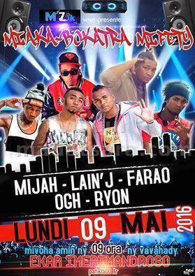 Mijah, Lain'J, Farao, Ogh, Ryon - Miaka-bokatra mifety Ekar Imerimandroso