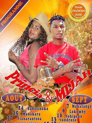 Mijah‍ & Princia‍ Tour Sud est 2017