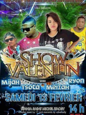 Mijah, Tsota, Meizah et Ryon - Show Valentin - Kianja Saint Michel Itaosy