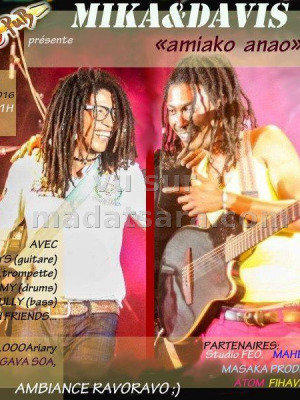Mika & Davis‍ - concert au JAO'S PUB‍ Ambohipo
