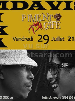 Mika & Davis - concert au Piment Café