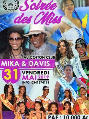 Mika & Davis Soirée des miss Cotton Club Mahajanga