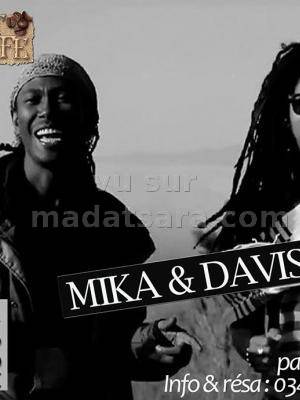 Mika & Davis au Piment Café concert