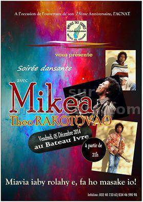 Mikea - Théo Rakotovao - Soirée dansante au Bateau Ivre Toamasina