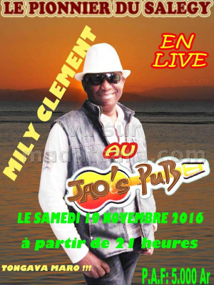 Mily clement‍ en live au JAO'S PUB‍