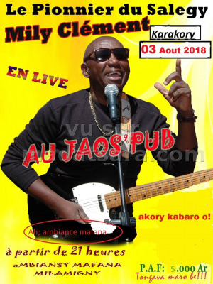 Mily clement‍ en live au JAO'S PUB‍