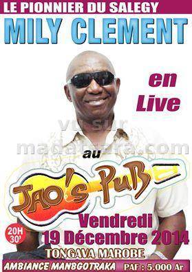 Mily Clément en concert au Jao's Pub