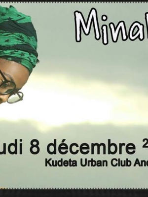 Minah‍ en concert au Kudeta urban Club‍