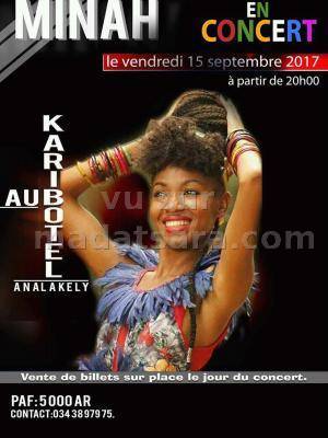 Minah en concert Karibotel Twenty Six 26
