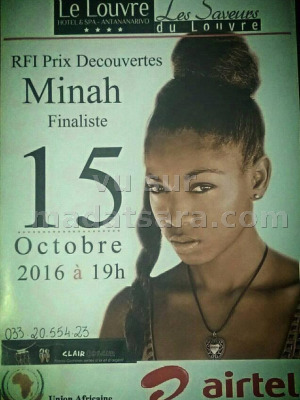 Minah‍ en concert Louvre 313 Antaninarenina Antananarivo‍