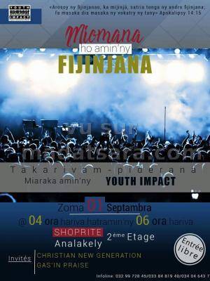 Miomana ho amin'ny fijinjana avec Youth Impact Shoprite Analakely