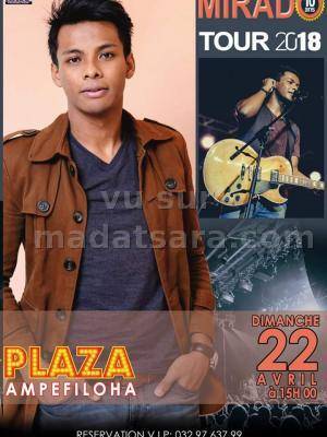 Mirado en concert Plaza Ampefiloha