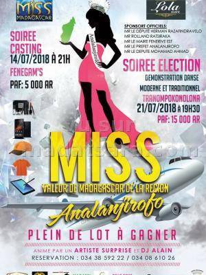 Miss Analanjirofo Fenegam's Fenerive Est Madagasikara - Tranompokonolona Fenerive Est