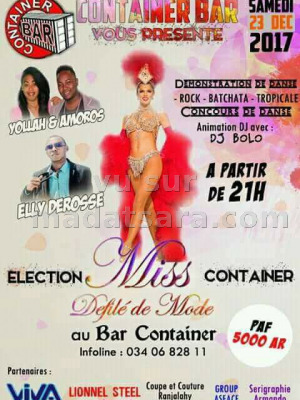 Miss container défilé de mode au Bar Container‍