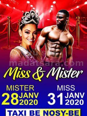 Miss et mister Le Taxi Be Nosy-Be