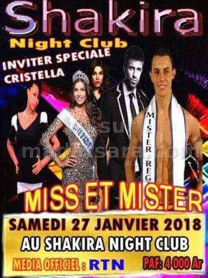 Miss et mister Shakira Night Club Mahajanga