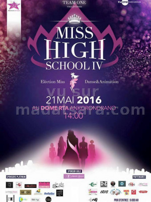 Miss High School IV au Dome RTA Akorondrano