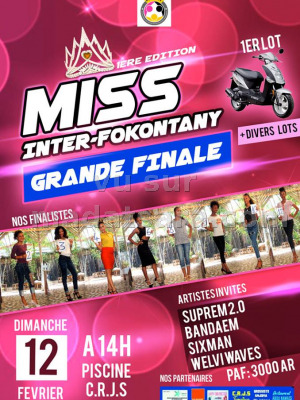 Miss Inter Fokontany 1ère édition - Piscine CRJS Toamasina