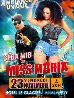 Miss Maria & Geda Mib ambiance unique Le Glacier Analakely