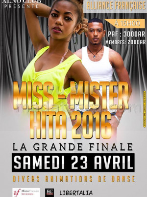 Miss-Mister Hita 2016 - Grande finale Alliance Française d'Antsiranana