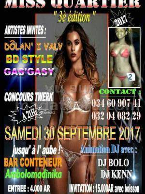 Miss quartier 3ème édition Bar Container
