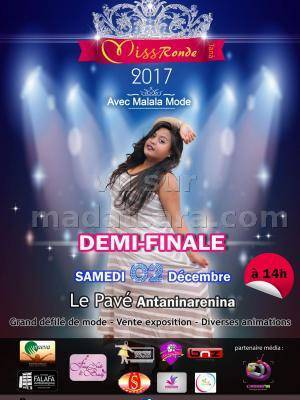 Miss ronde 2017 avec Malala mode - Le Pave Club Antaninarenina