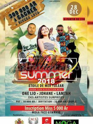 Miss summer 2018 Etoile De Mer Toliary