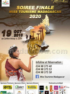 Miss Tourisme Madagascar 2020 - Carlton Madagascar‍
