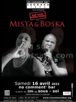 Mista‍ & Boska - No Comment Bar Isoraka‍