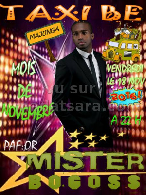 Mister bogoss mois de novembre - taxi be Majunga Be‍