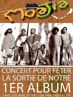 Moajia en concert pour fêter la sortie de son 1er album au CGM Analakely