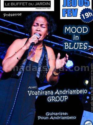 Mood in blues avec Voahirana Andriambelo Group au Buffet du Jardin