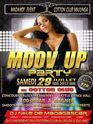 Moov up party Cotton Club Mahajanga