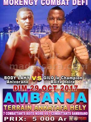 Morengy combat défi Terrain Ankatafa Ambanja