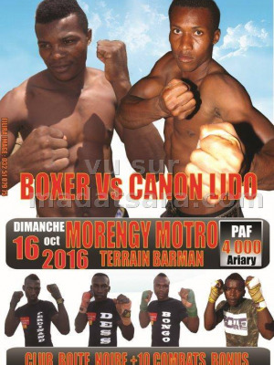 Morengy Motro - Boxer vs Canon Lido - Terrain Barman Diégo Suarez‍