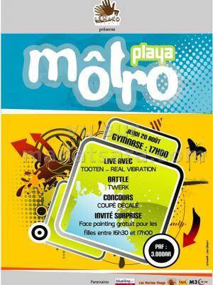 Môtro Playa Live avec Tooten, Real Viration  vita bacc