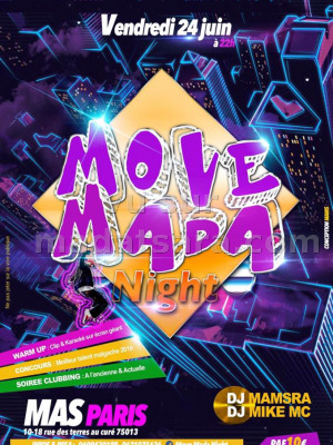 Move Mada Night au M.A.S Paris