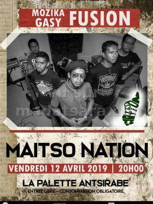Mozika gasy fusion La Palette Antsirabe Maitso Nation