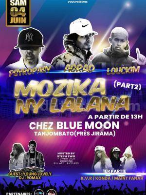 Mozika ny lalana 2 Agrad, Psykopasy, louckim Blue Moon Café Ambaniatsimo Tanjombato
