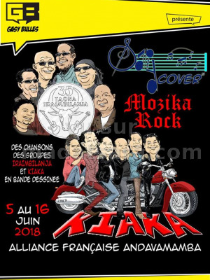 Mozika rock en bande dessinée - Kiaka‍ & Iraimbilanja‍ - AFT - Alliance Française d'Antananarivo‍