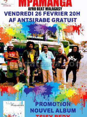 Mpamanga en concert à l'Alliance Française d'Antsirabe