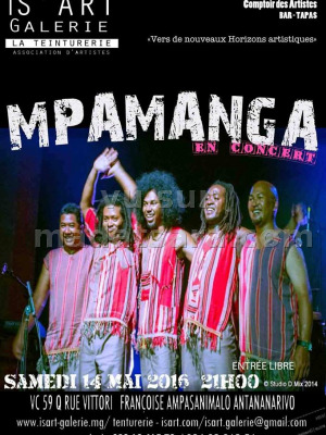 Mpamanga en concert au Is'Art Galerie
