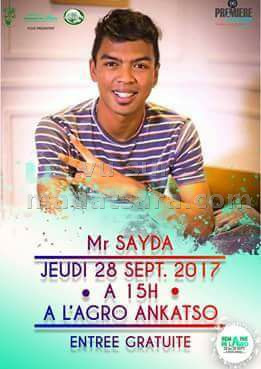 Mr Sayda‍ en show case Agro Ankatso‍