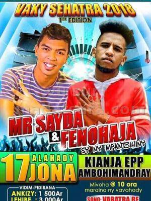 Mr Sayda & Fenohaja en concert Epp Ambohimandray