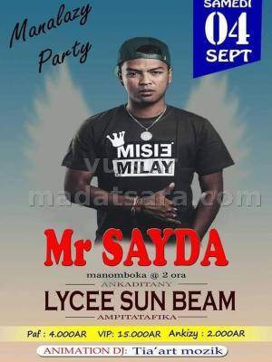 Mr Sayda Lycee Sun Beam Ampitatafika