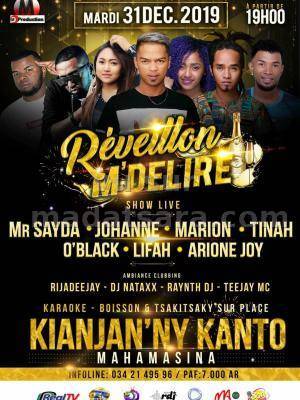 Mr Sayda, Marion, Johanne, Arione Joy, O'Black, Tinah Chérie, Lifah - Kianjan'ny Kanto Mahamasina