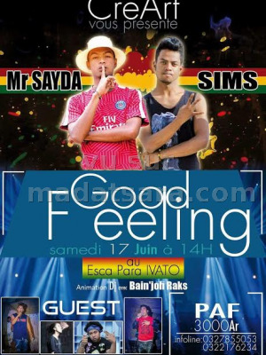Mr Sayda‍ & Sims Good feeling - Esca Para Ivato‍