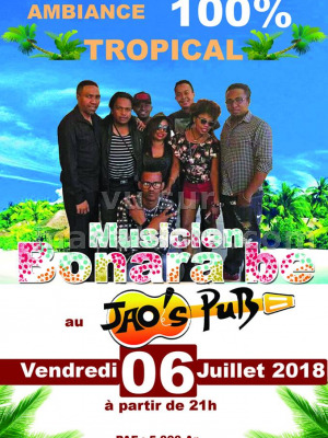 Musicien Groupe Bonara Be‍ au JAO'S PUB‍