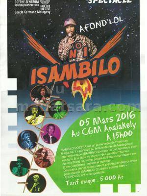 N°1 Isambilo A fond'lol au CGM Analakely